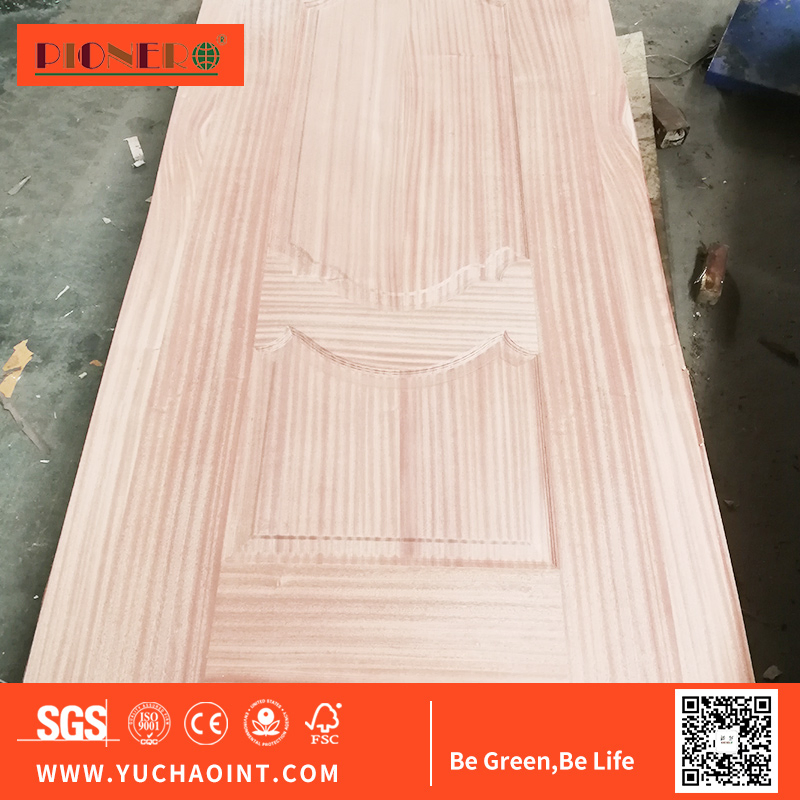 Factory Price Veneers Lamintated Molded HDF Door Skin Used Door