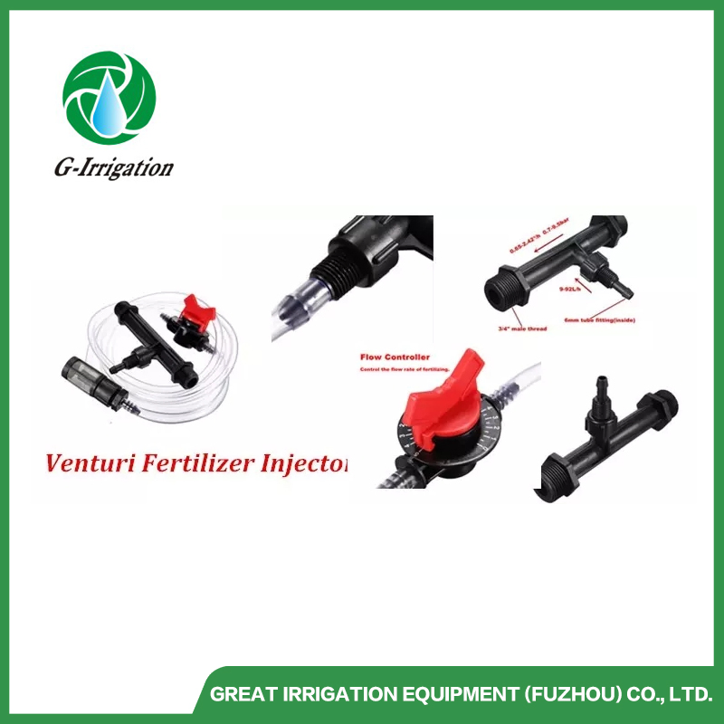 Water Drip Irrigation Spinkler System Fertilizer Venturi Injector Sprayer