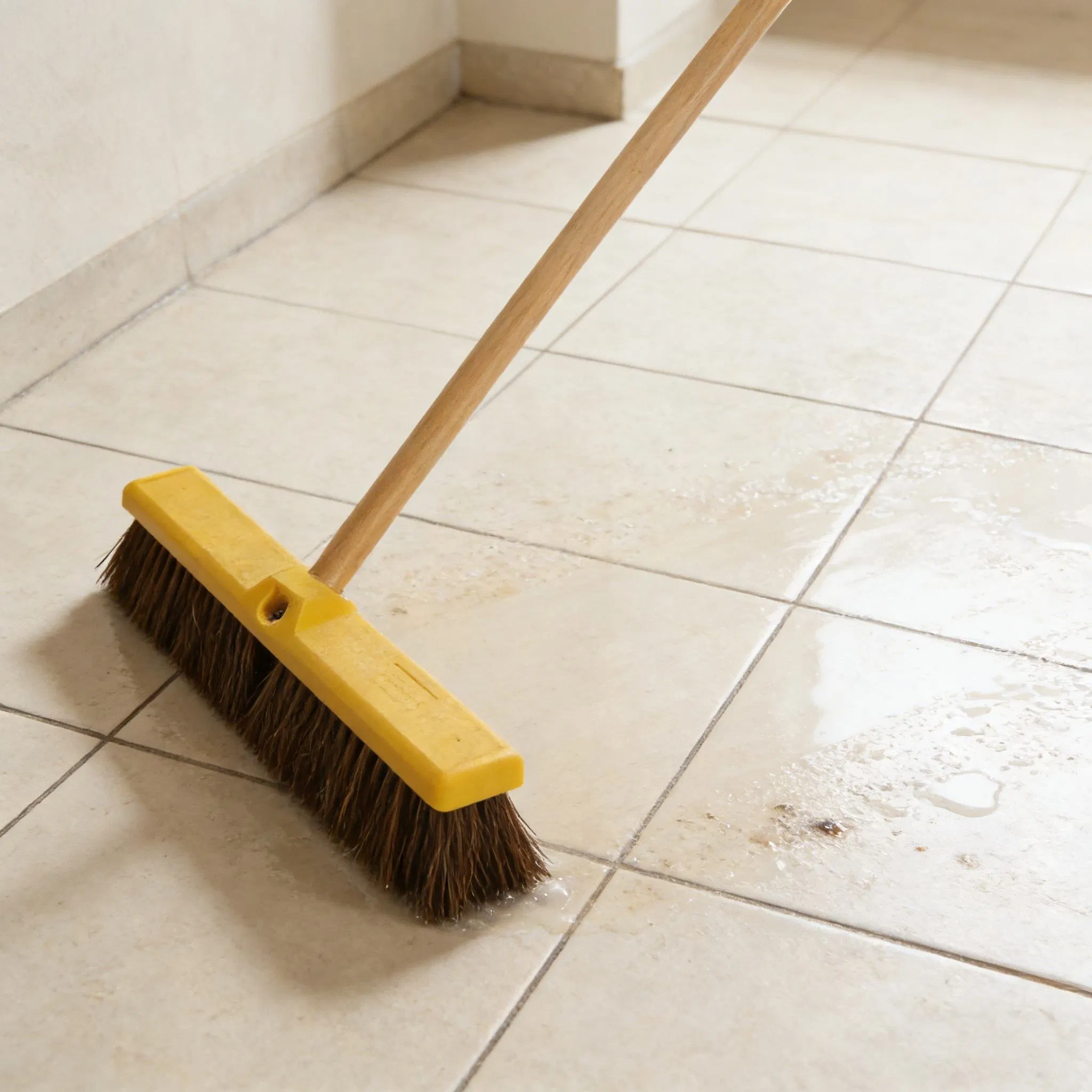 Trust Heavy-Duty Palmyra Fill Floor Sweeps 6692 6693 Stain/Odor Resistant Bristles