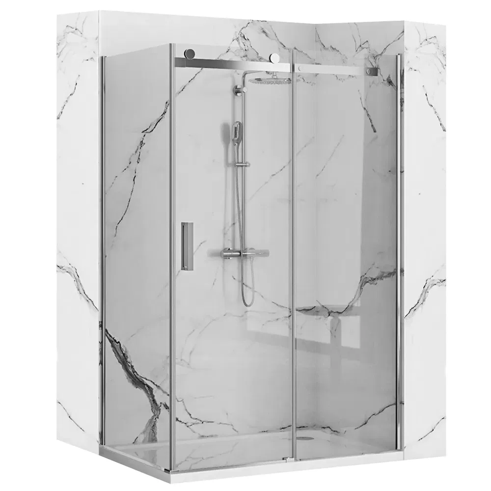 Special Wholesale Rectangular Design ABS Base Safety Tempered Glass Shower Enclosure
