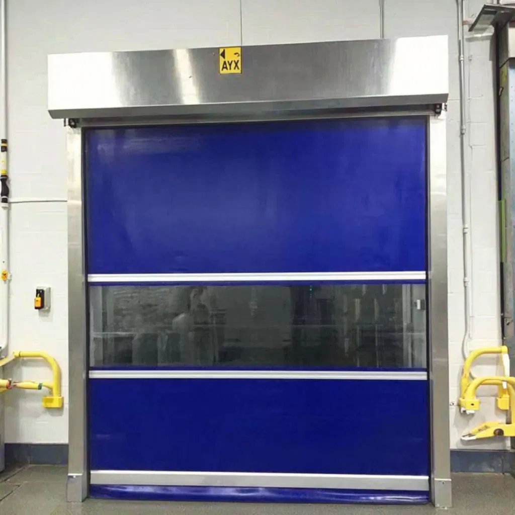 Industrial High Speed PVC Door Roller Automatic Fast Rolling Shutter Doors