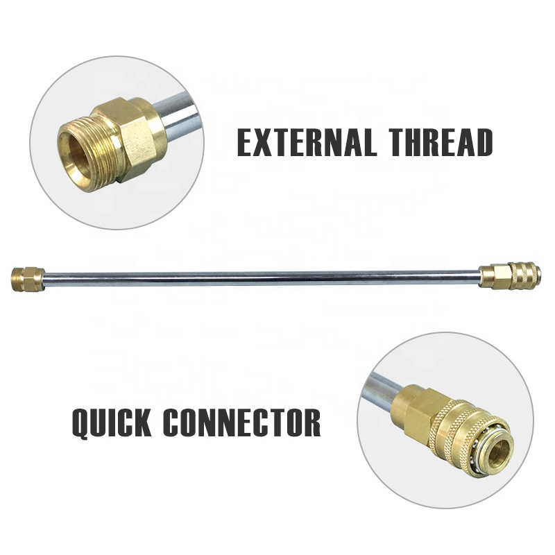 4000 Psi Metric Quick Disconnect Pressure Washer Extension Wand