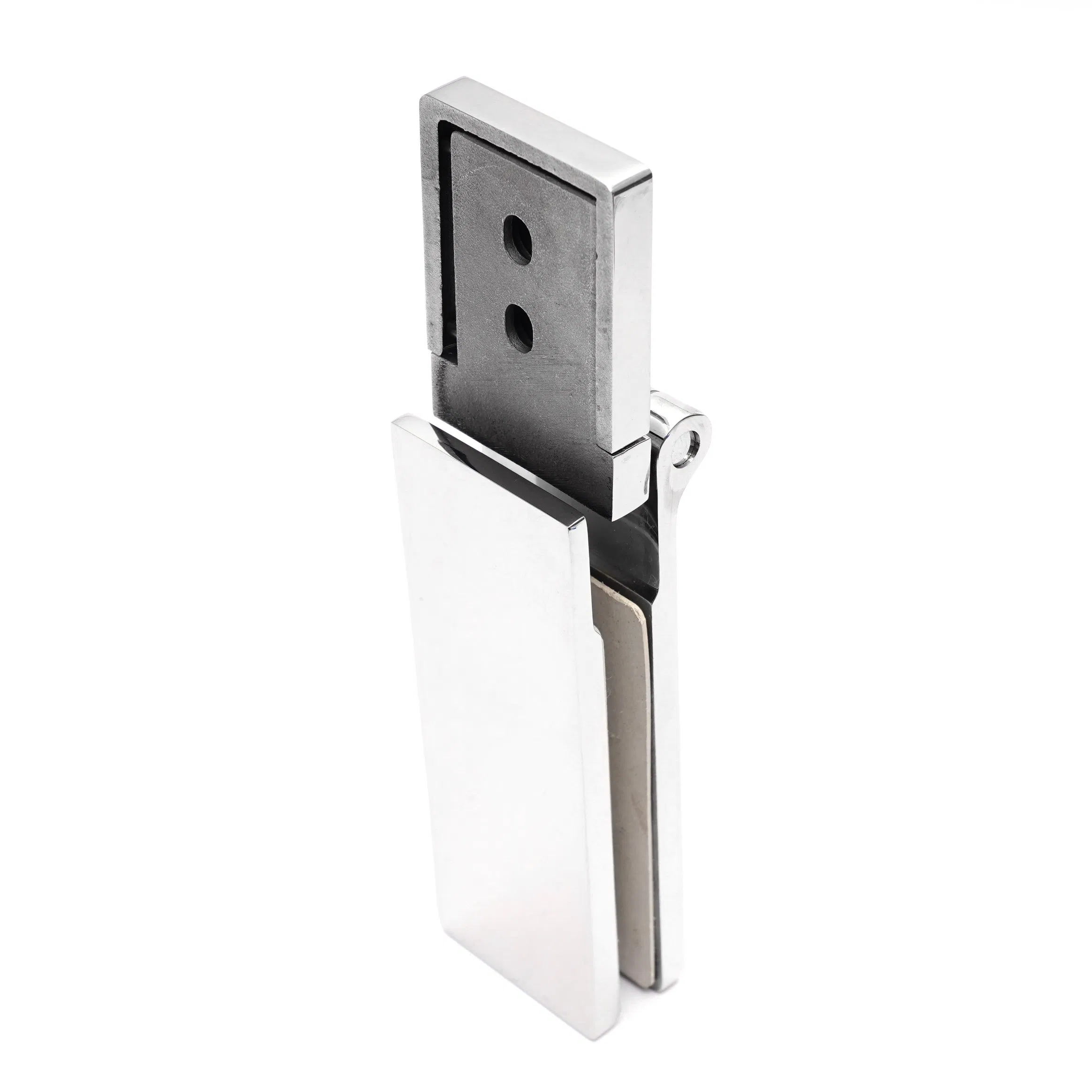 Bathroom Shower Enclosure Glass Hardware Accessories Heavy Duty Wall-Mount Clamp