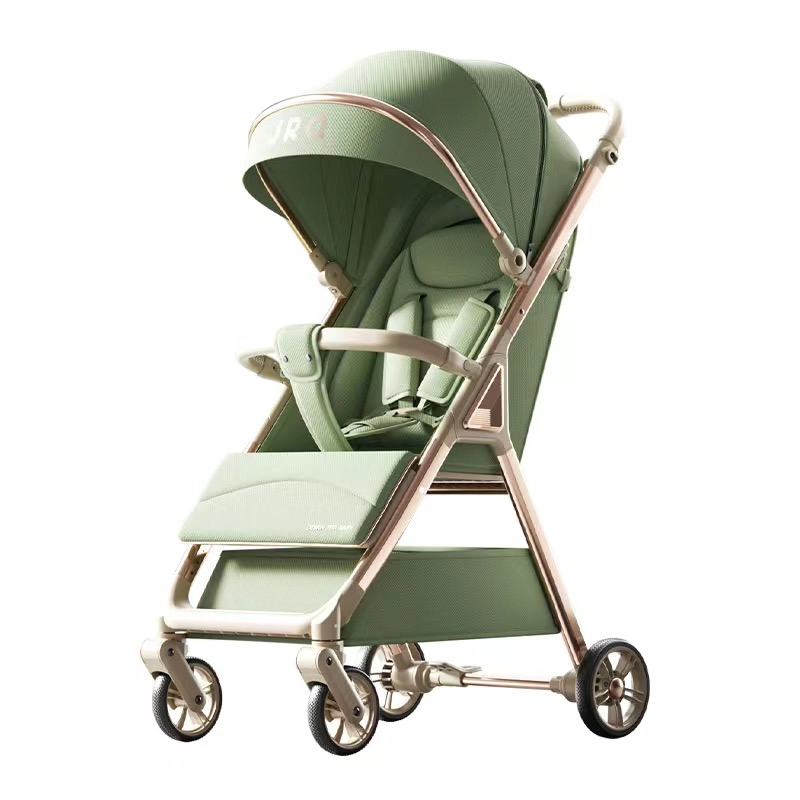 High Landscape Lightweight Baby Stroller/PU Wheel/Portable and Easy to Fold
