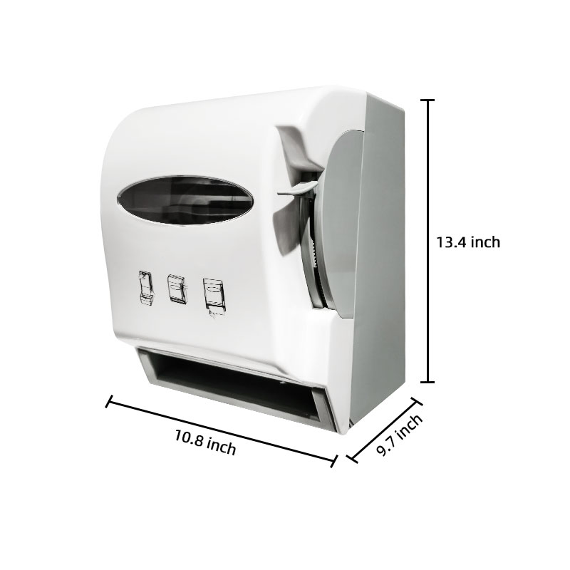 Commercial Toliet Accessories Polypropylene Lever Roll Hand Towel Dispenser