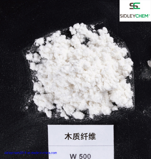 White Wood Fiber W300/500 Natural Anti-Crack Fibre for Wall Putty