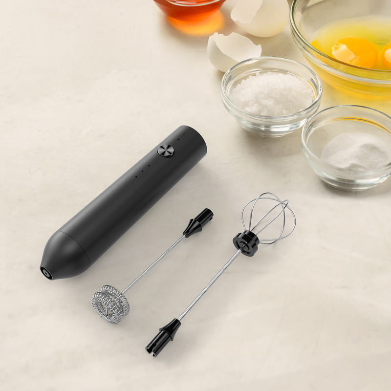 Handheld Battery Operated Electric Foam Maker Drink Mixer Milk Frother