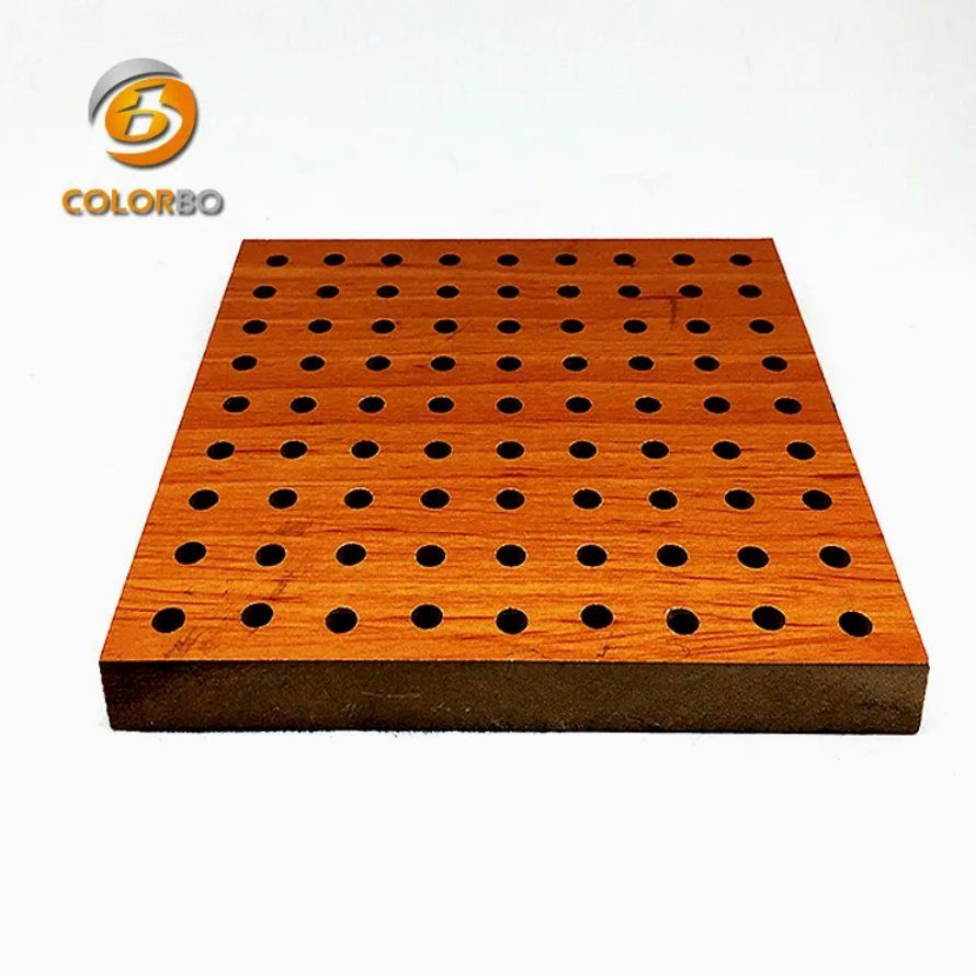 Professional Design Perforated Wood Timber Acoustic Panel