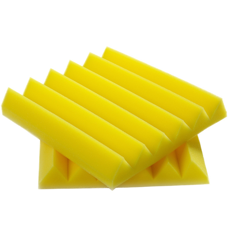 High Density Flame Retardant Wedge Sound Proof Wall Panels PU Acoustic Foam