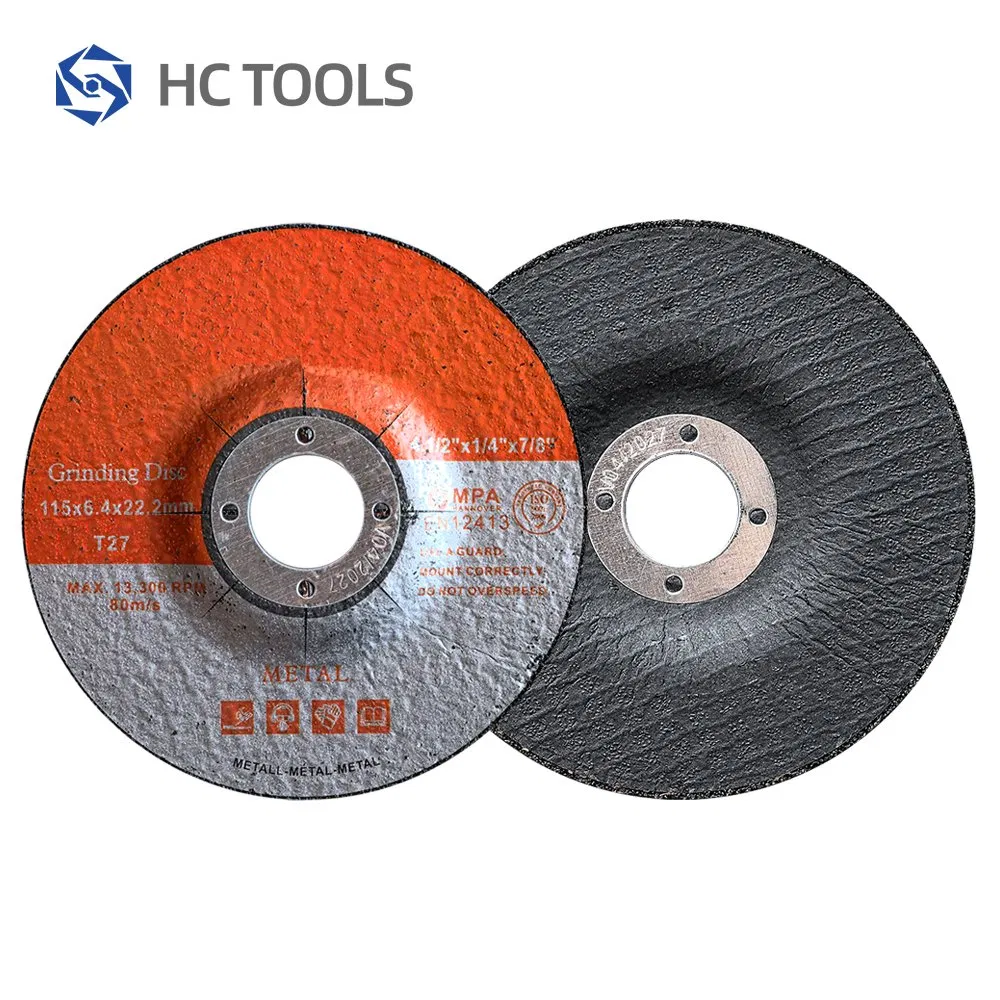 Шлифовальный диск 115 мм из фибры и смолы