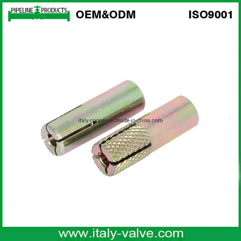 High Quality Lower Price M16 Brass Drop-in Concrete Anchor