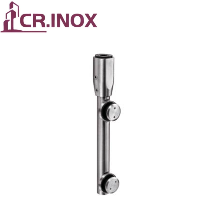 304 Stainless Steel Glass Door Fittings Swing Door Hinge Top Pivot Pole