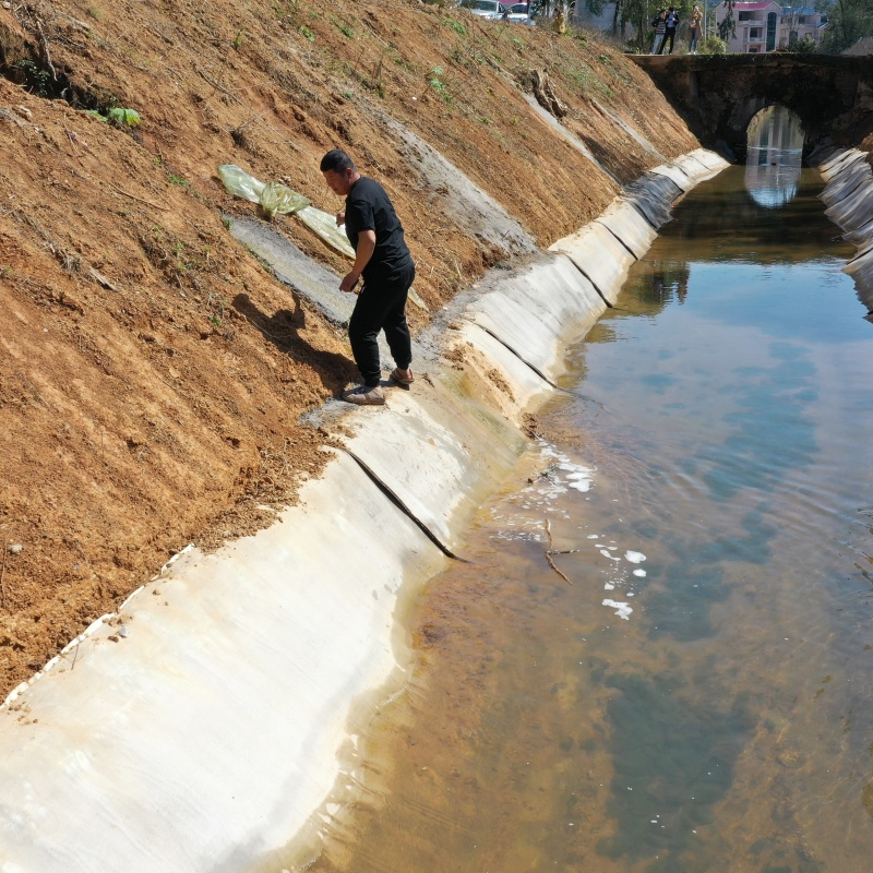 Heavy-Duty 9kg Cement Blanket—6mm Thickness Enhances Durability and Accommodates Deformation, Suitable for Fish Ponds, Dams, Weirs, and Riverbank Restoration.