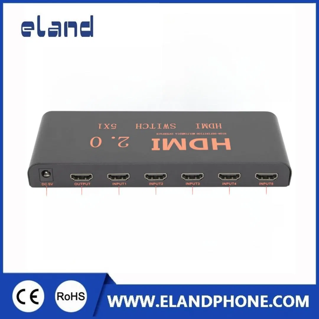 5-портовый HDMI-коммутатор 2.0