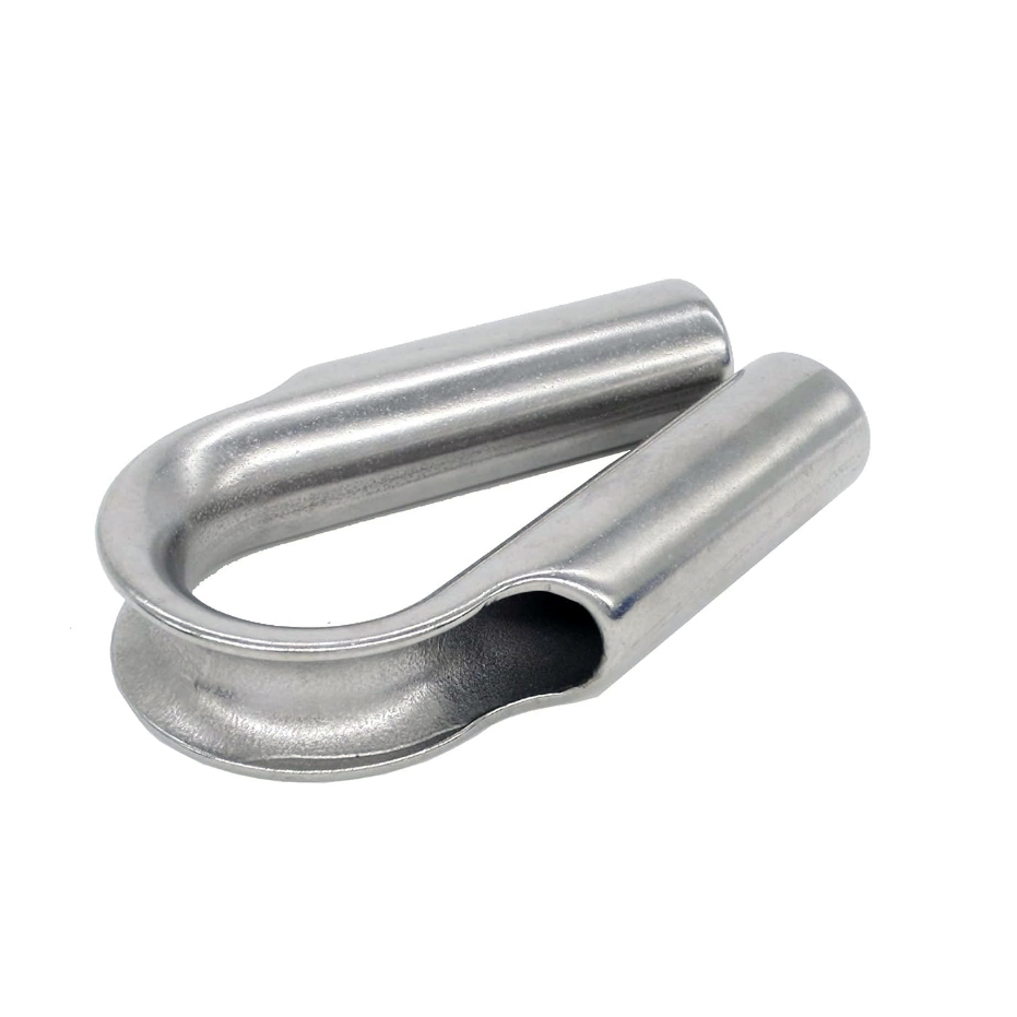 Stainless Steel Pipe Wire Rope Round Pipe Ring 304 Stainless Steel Tube Thimble