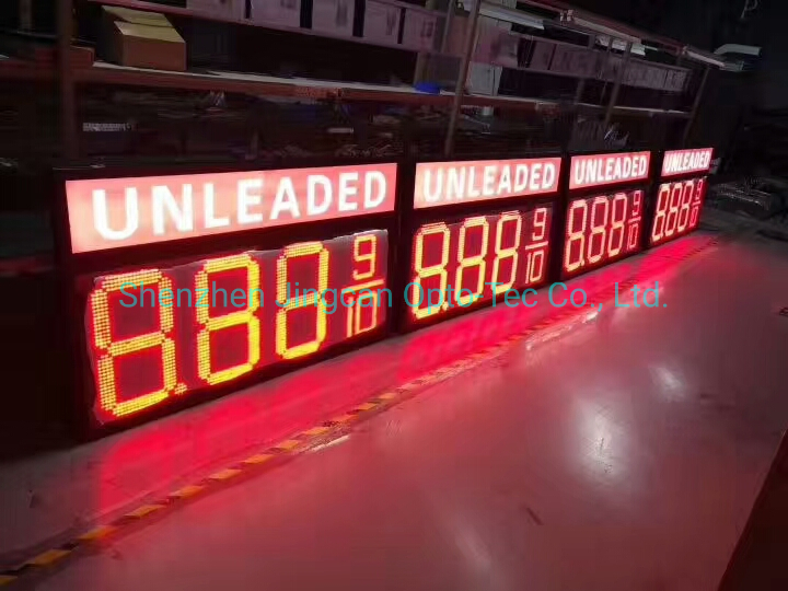 Gas Station 12 18 16inches 88.88 Digital Petrol Fuel Gas Price LED Display Sign