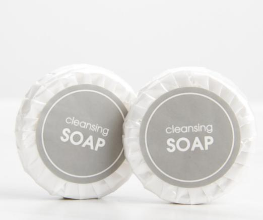 Custom Logo Round Hotel Bath Soap Mini Travel Hotel Amenity Hand Soap