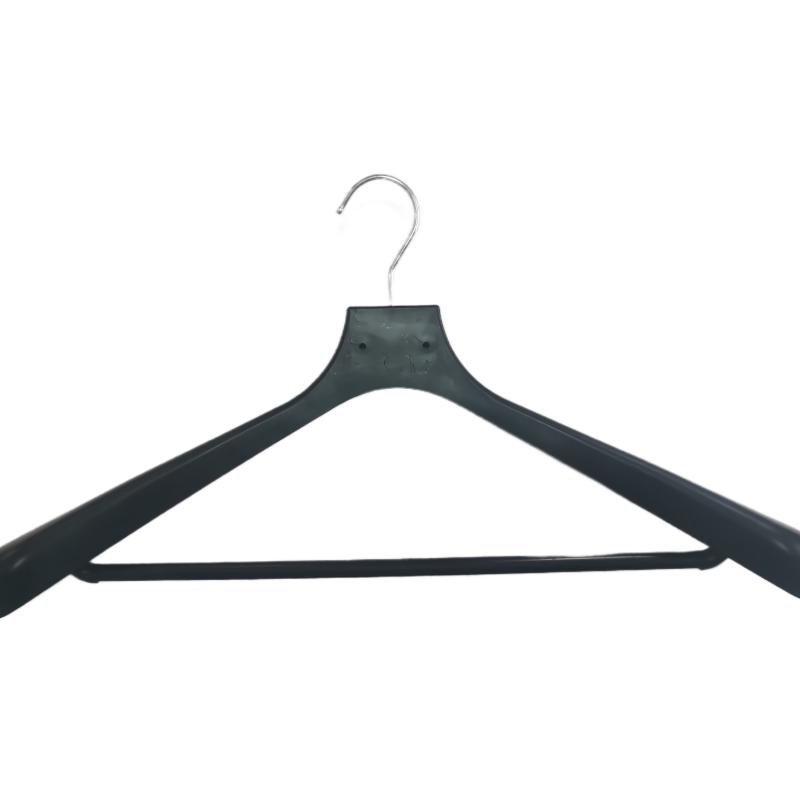 Custom Logo Plastic Luxury Wider Clothes Display Hanger Clothes Rack for Pant