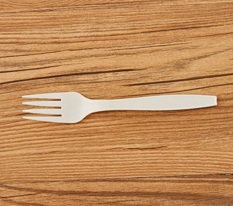Biodegradable Disposable Cutlery Set Cornstarch Cutlery Thickened Spoon Fork