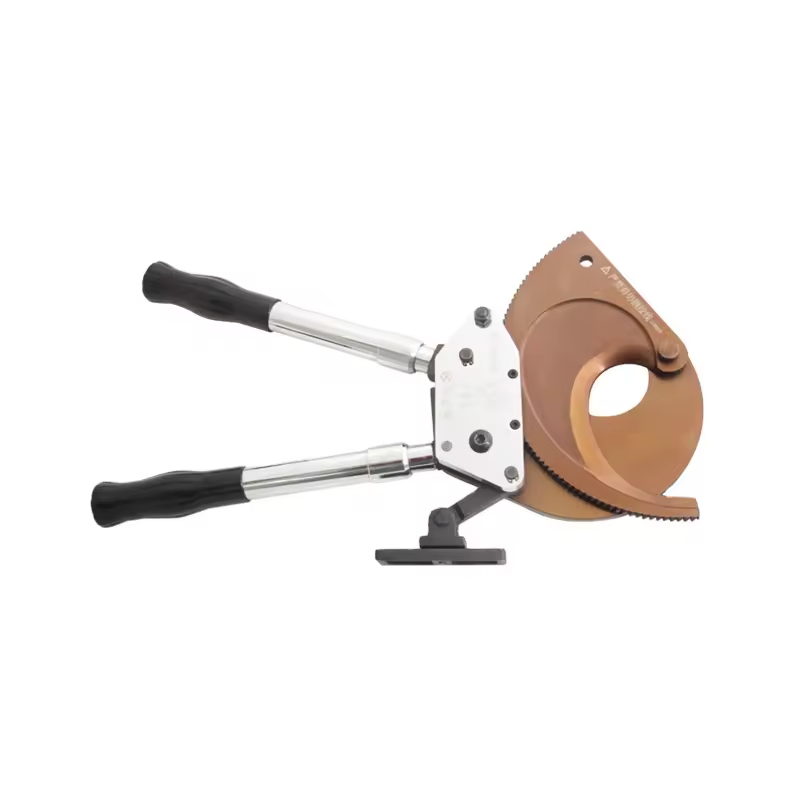 Alloy Steel Ratcheting Cable Cutter Easy-to-Use Industrial Grade Copper & Aluminum Wire Cutters