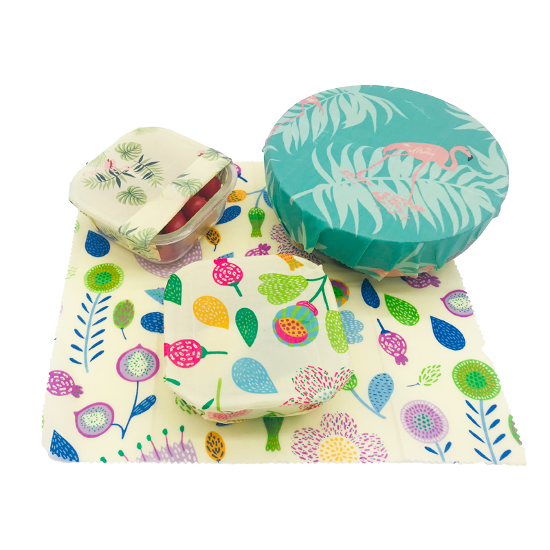 Vegan Wax Wraps Zero Plastic 100% Biodegradable