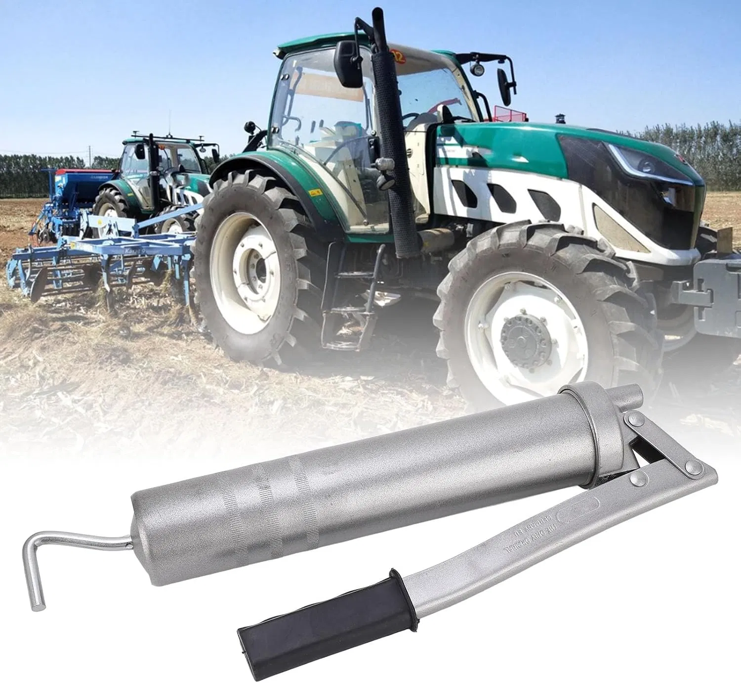 400cc Heavy Duty Grease Gun with Flexible Hose and Coupler (LD-839)