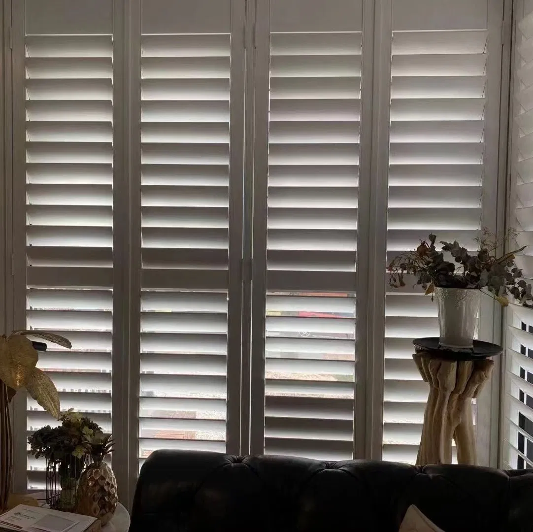 Australia England Movable Bi Fold Sliding Plantation Windows Shutters