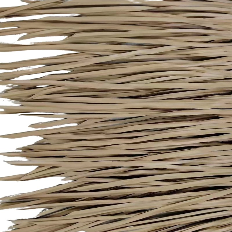 Artificial Straw Thatch Panel Realistic Appearance for Outdoor Roof Decoration