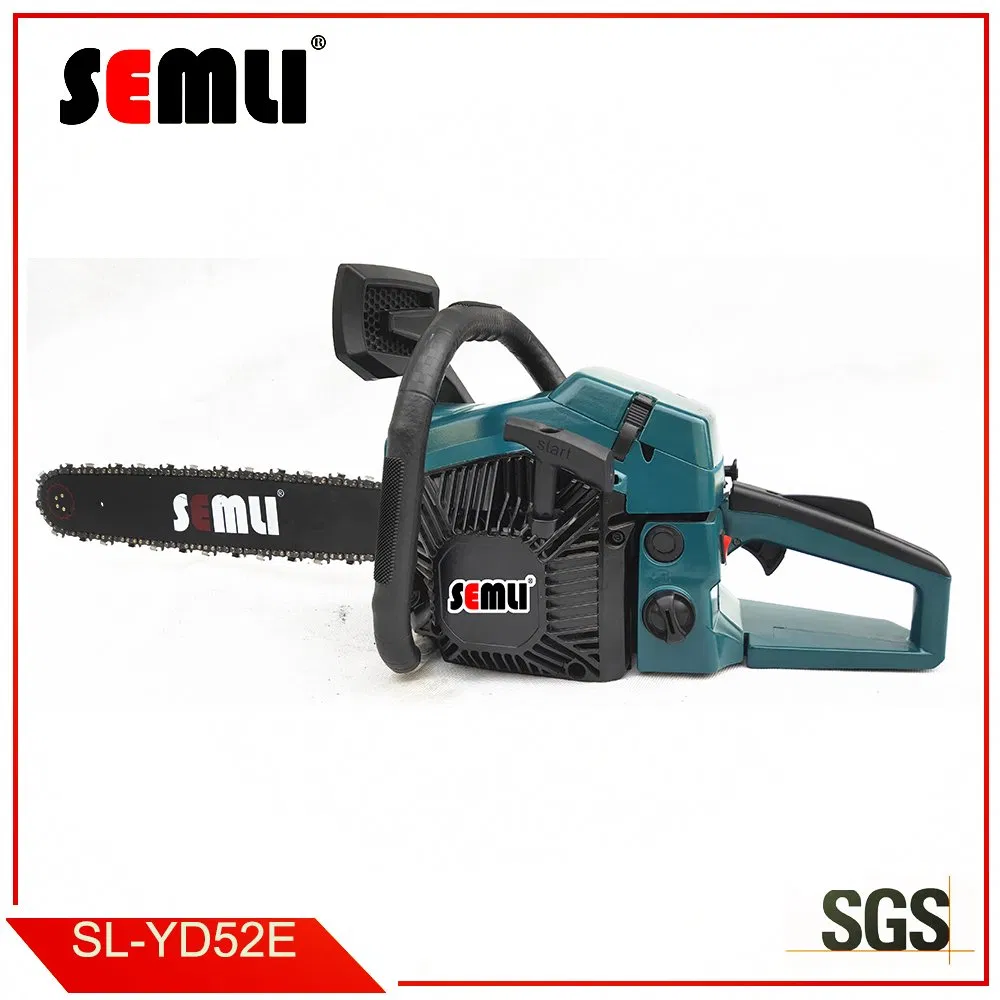 Hot Sale Petrol Chainsaw for Tree Cutting with Aluminum Crankshaft and Paper Square Air Filter for Long Time Use Wholesell Factory