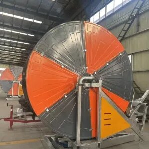 Water Saving Agricultural Farm Large Hose Reel Irrigation Sprinkler Machinery