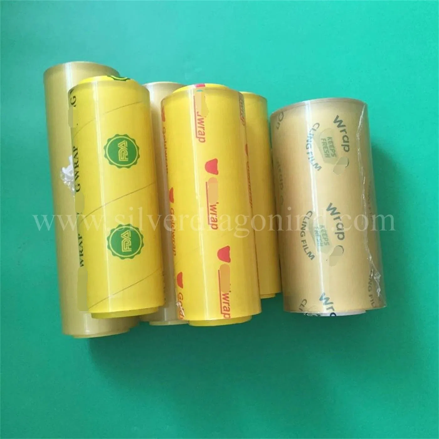 FDA Approved Food Wrap Film, PVC Stretch Film, Cling Film