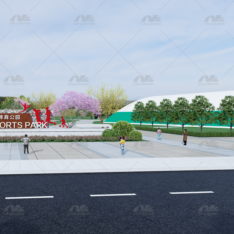 Custmized Large Inflatable Air Supported Sports Dome