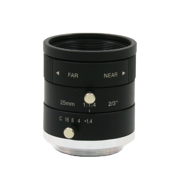 Объектив F1.4 16mm C-Mount для машинного зрения