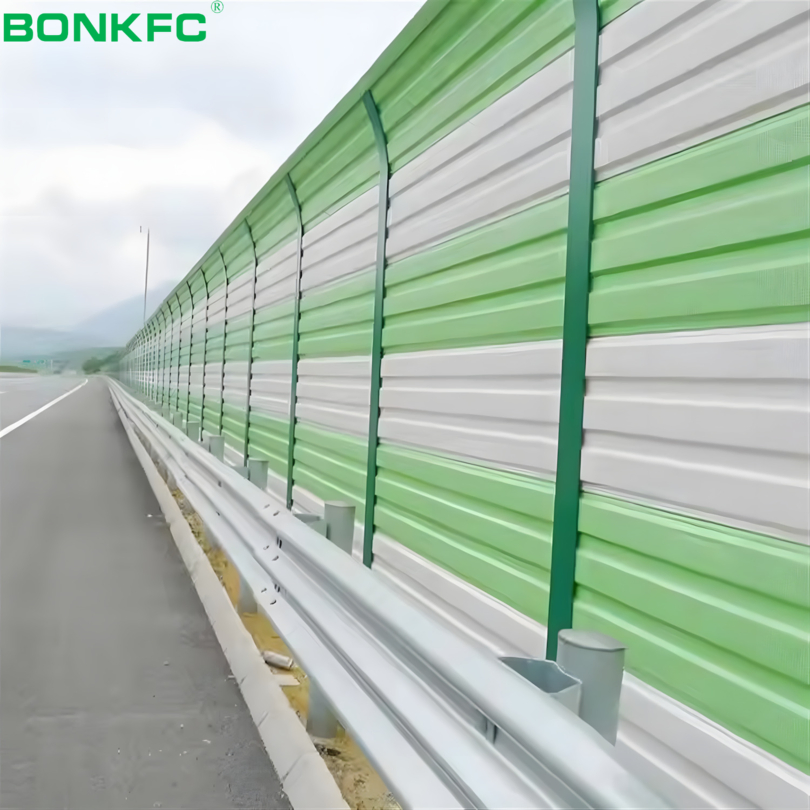 Outdoor Soundproof Metal Fence for Garden Noise Reduction