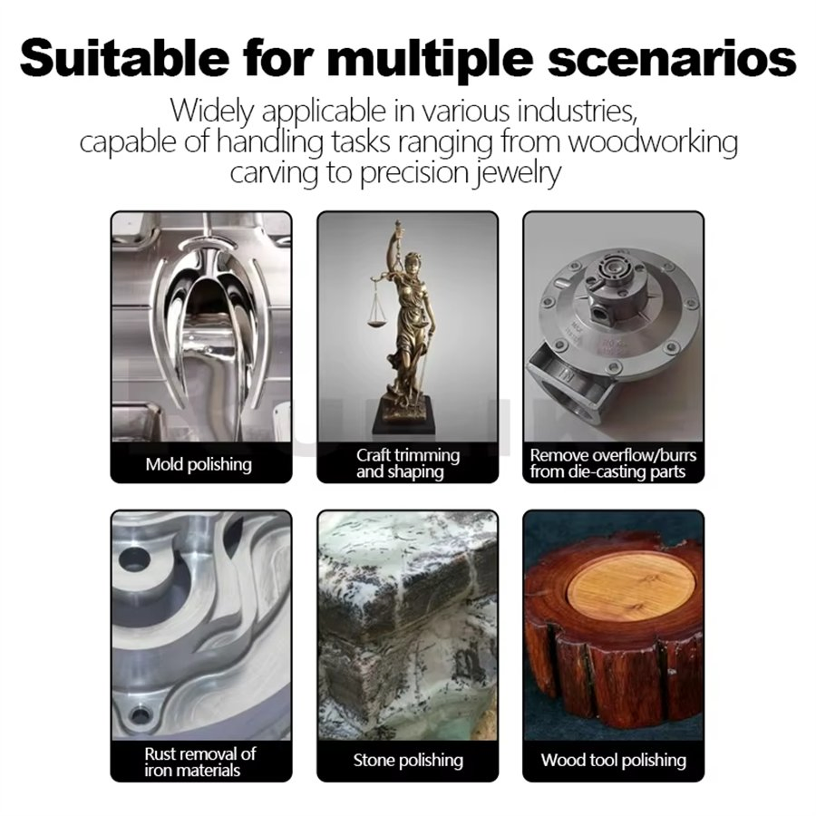 Water-Cooled Grinding Polishing Wheel Head for 3000rpm