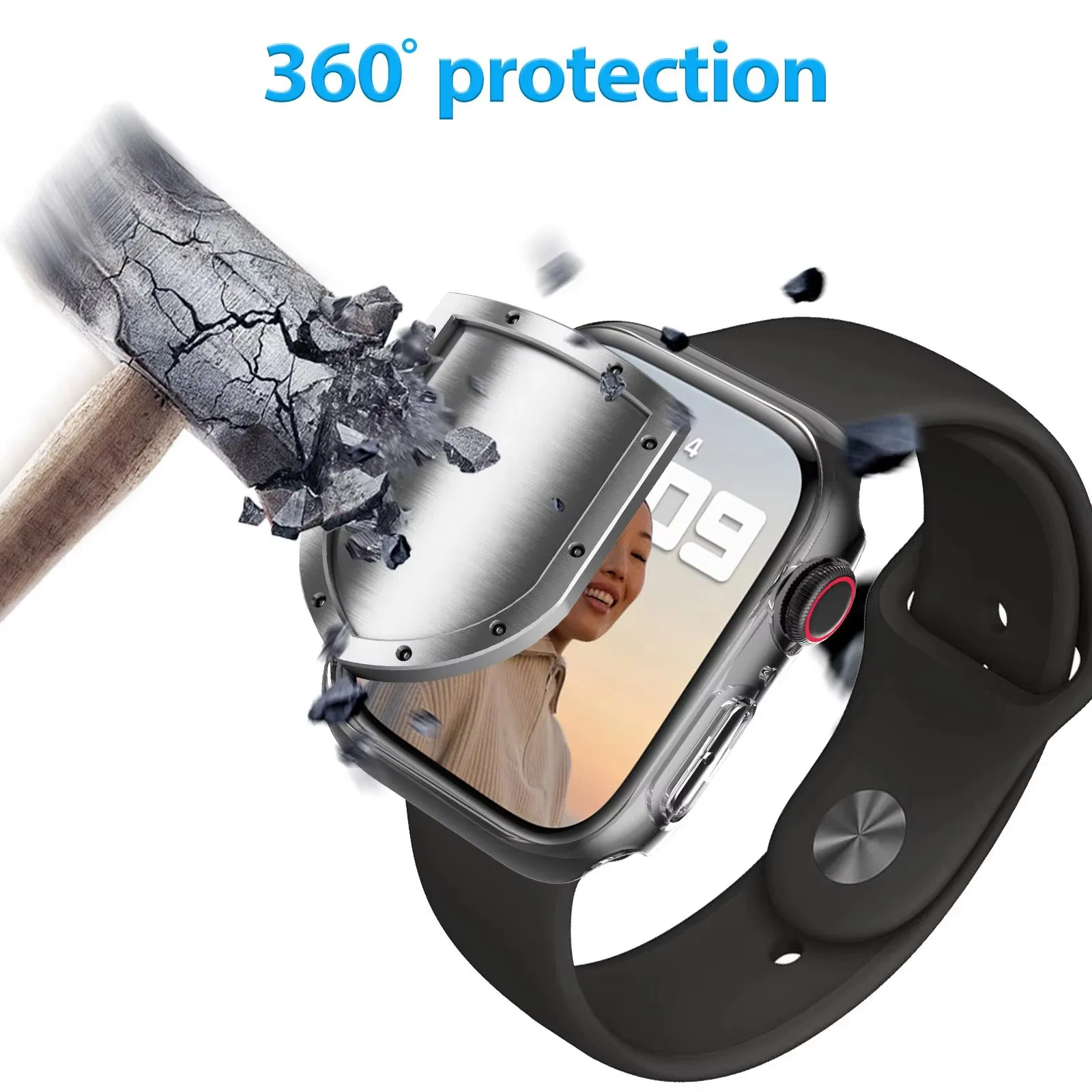 Защитное стекло для Apple Watch Series 10 42/46mm