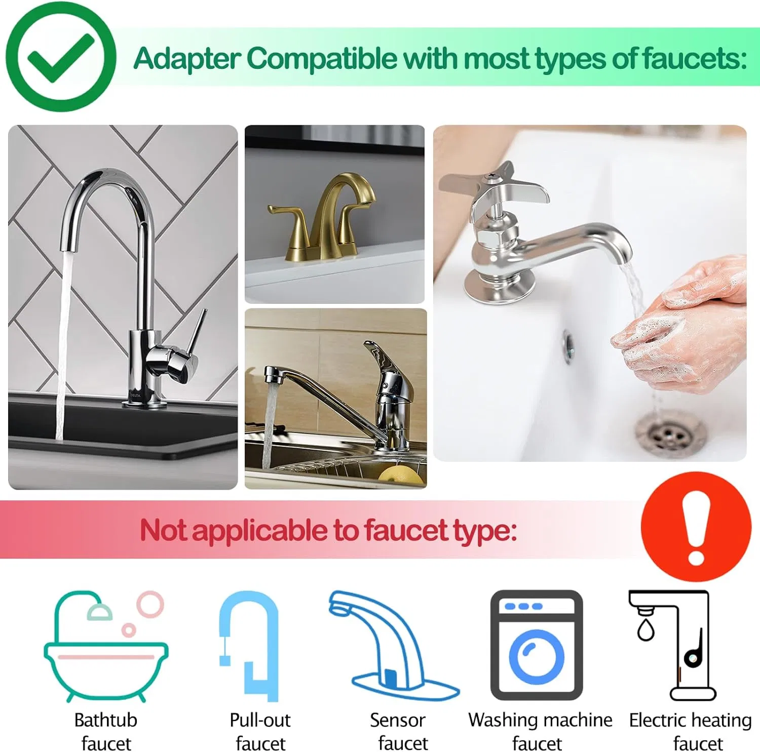 Tuodi Hot-Selling Kitchen Faucet Water Purifier Tap Water Saver 4000mAh Battery Use 8 Years No Need Charge