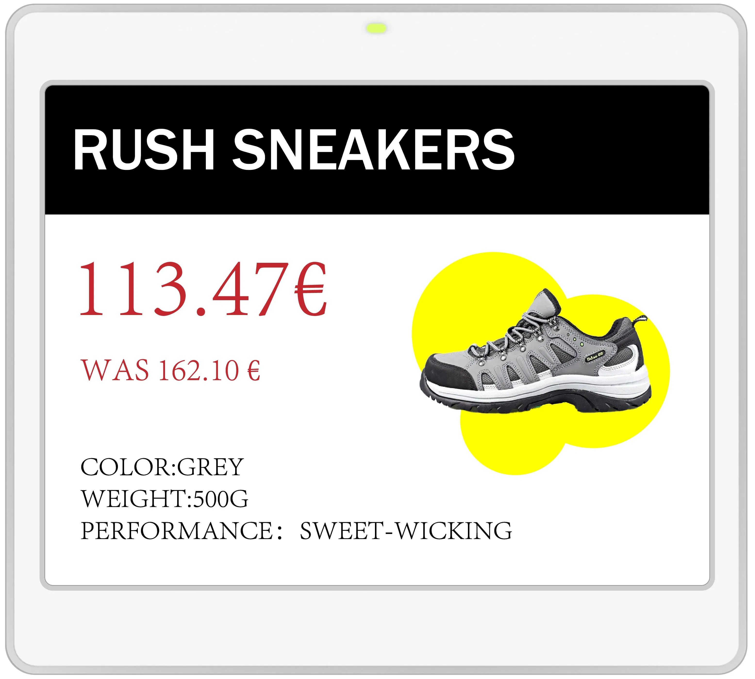 4.2 Inch Dual Color Electronic Price Tag for Retail and Supermarkets Tag