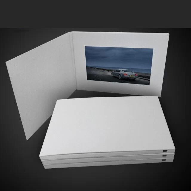 7inch LCD Screen Advertising Video Card