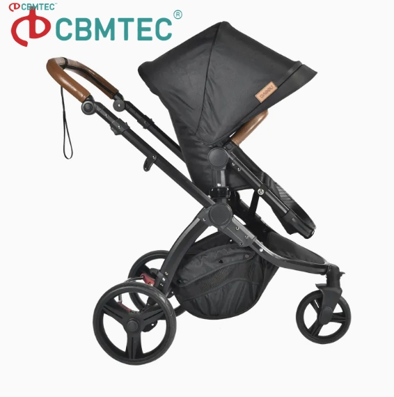 Carriage Poussette 3 in 1 Baby Trolley System Stroller with Aluminium Frame
