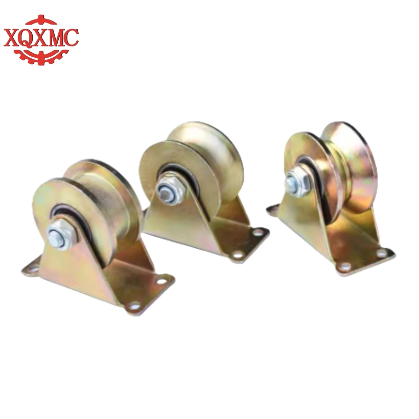 V-Shaped Casters Roll Smoothly Without Getting Stuck, Suitable for Angle Steel and I-Beam Tracks