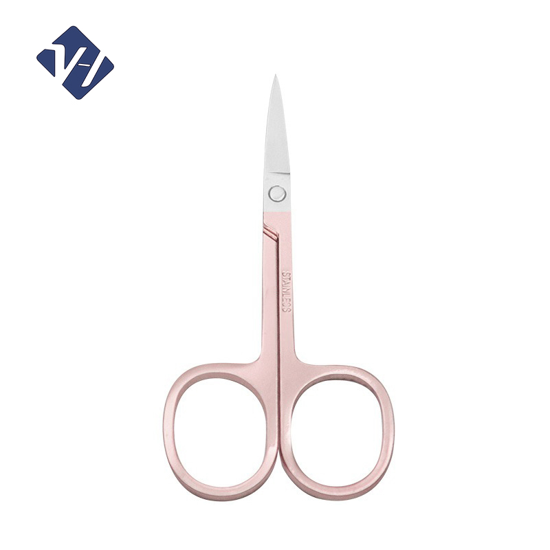 Eyebrow Scissor Makeup Eyelash Trimmer Nose Facial Hair Remover Manicure Scissor
