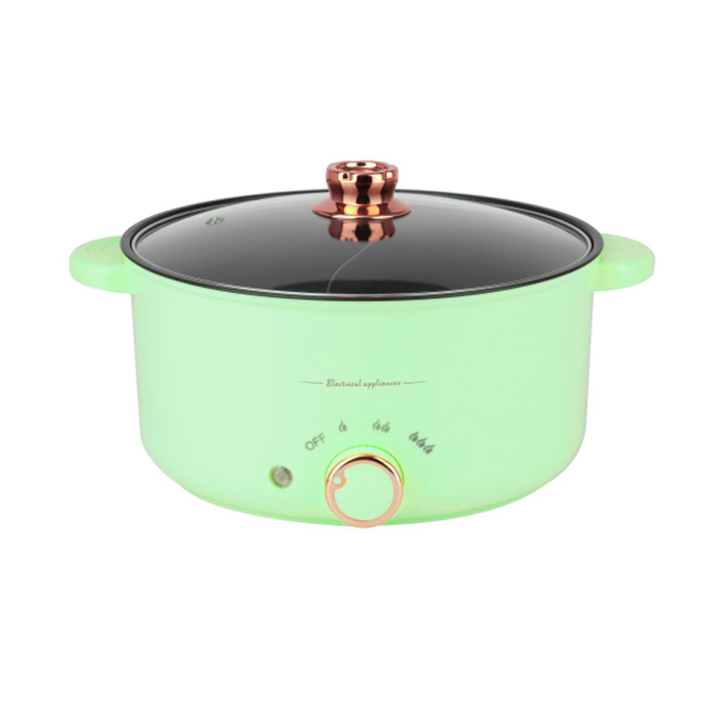 Stainless Steel Multifunctional Electric Pots Mini Cooking Pot Nonstick Fry Pan Household Kitchen Pot Electric