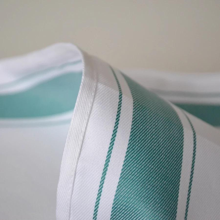 Stripes Cotton Cheesecloth Fabric Plain Colors Restaurant Wedding Decoration Cocktail Napkins