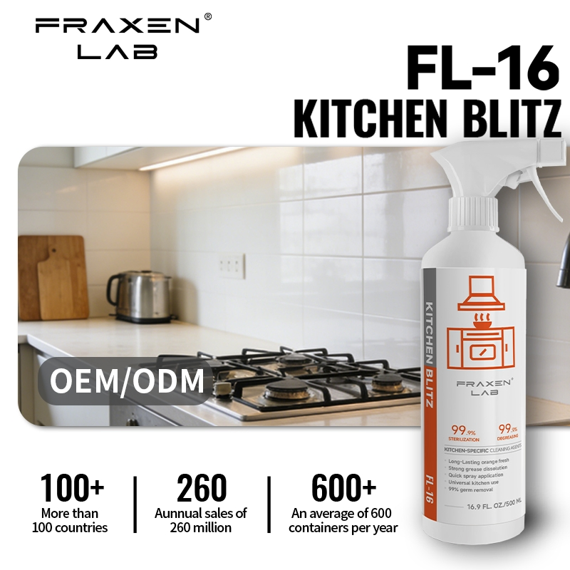 Kitchen Degreaser Heavy Duty Degreaser Cleaner Factory Supply Direct Manufacturer Low MOQ Industrial Degreaser Chemical for Household Cleaning