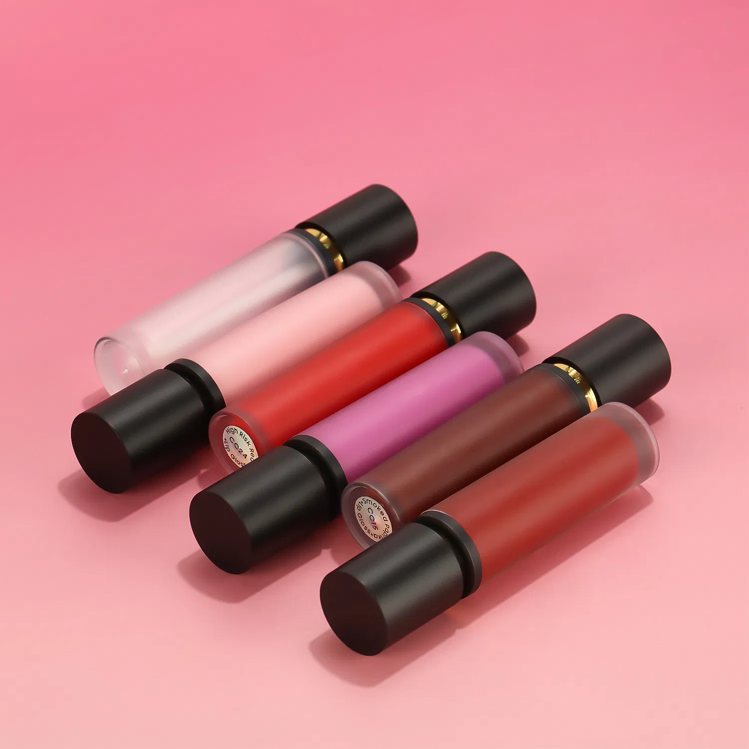 Metallic Gloss Private Label Makeup Cosmetics with GMPC Low MOQ