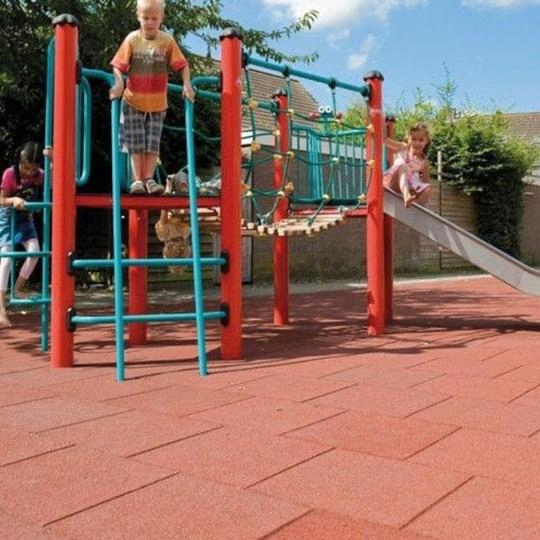 Rubber Floor Tile for Children Playground and Outdoor Fitness