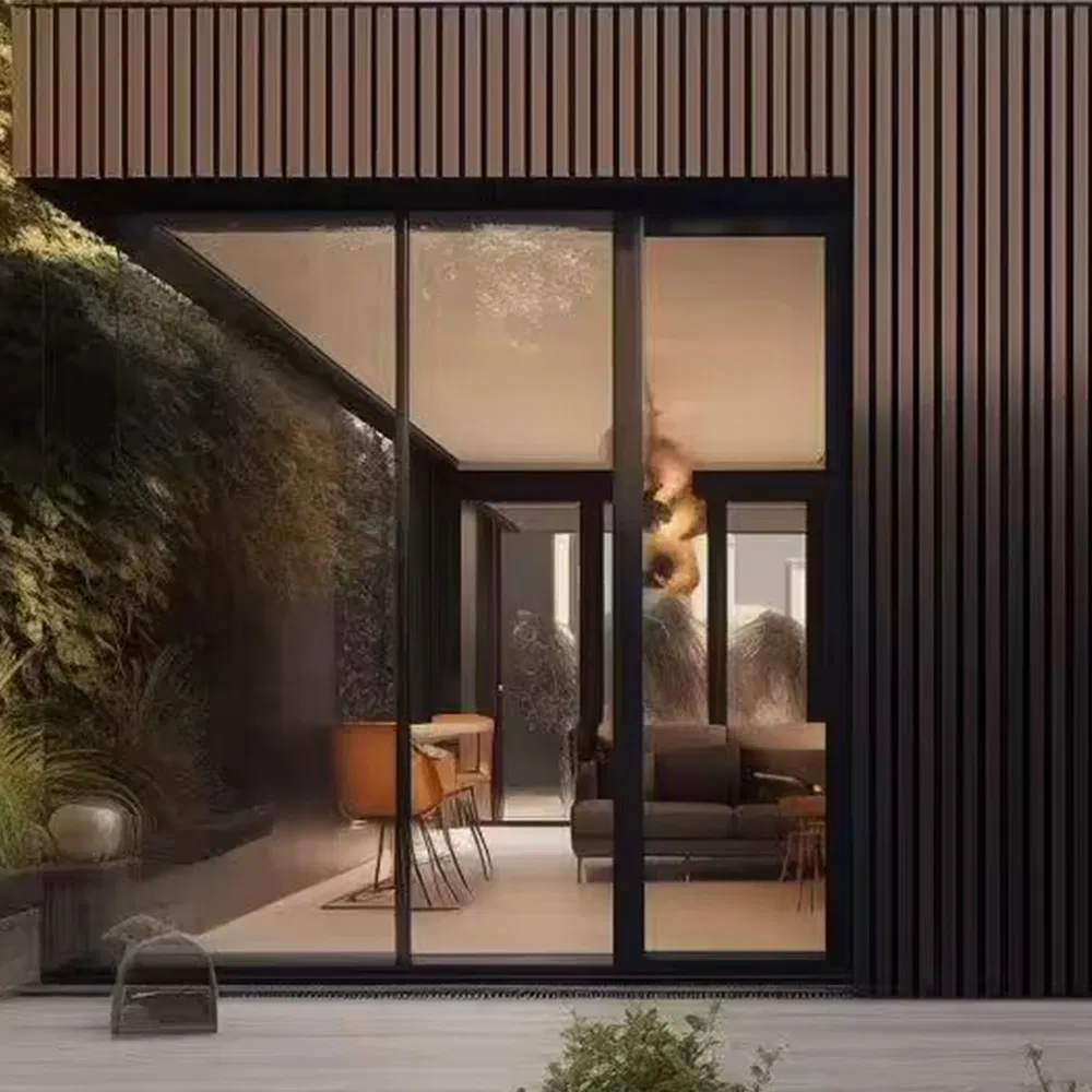 Outdoor Waterproof Wood Plastic Composite Panel De WPC Wall Cladding