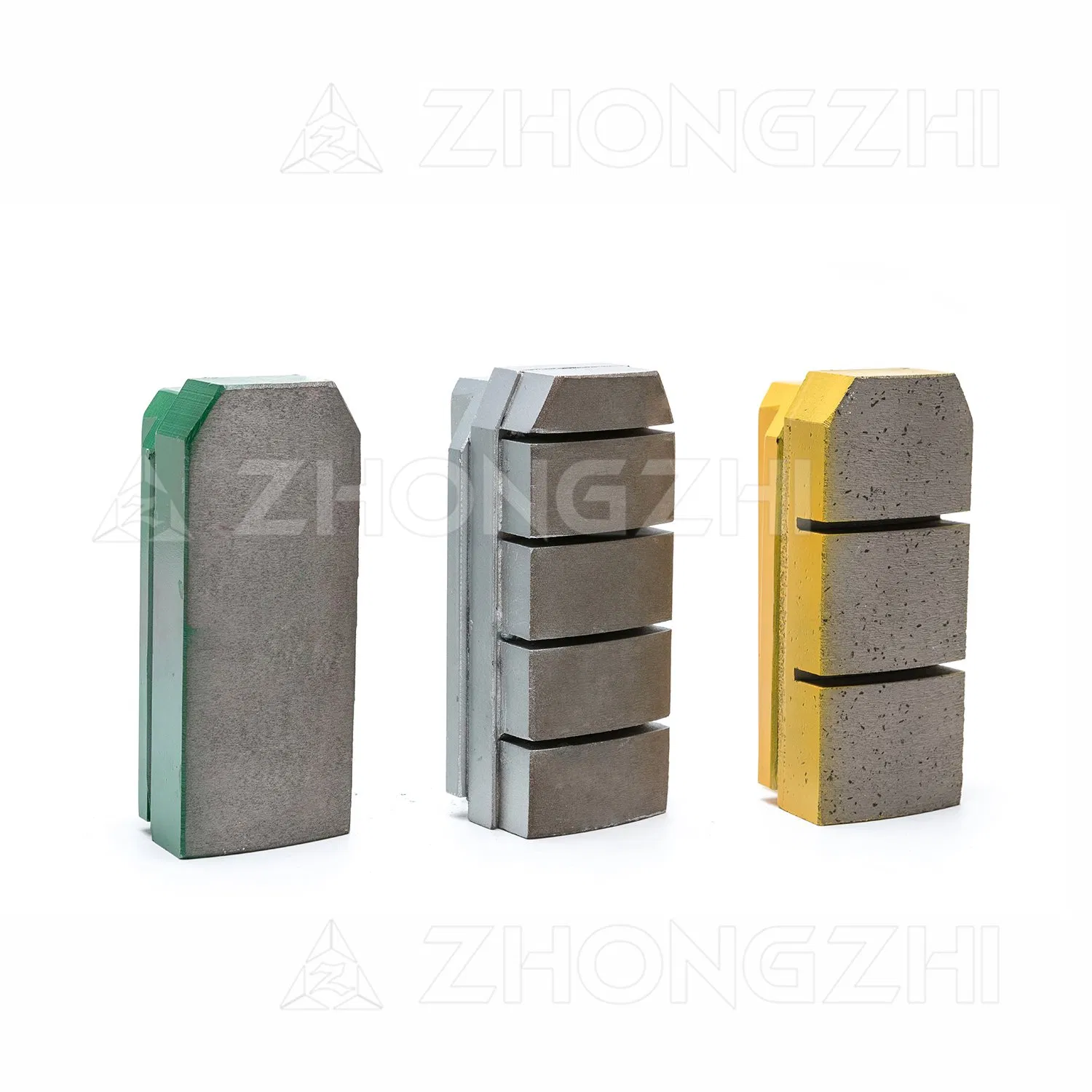 Segmented Metal-Bond Abrasive Tool Diamond Fickert for Stone