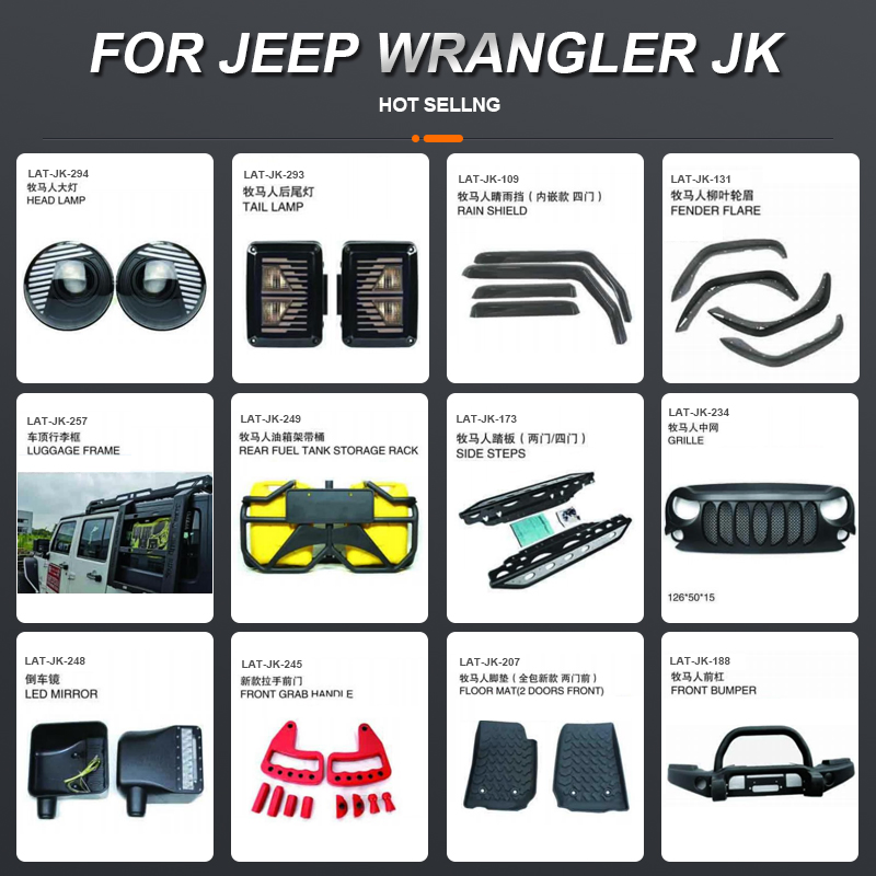 Запчасти для Jeep Wrangler JK